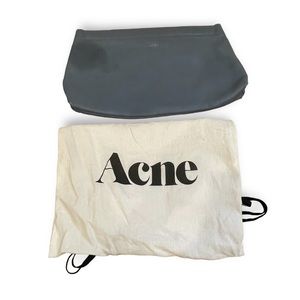 Authentic Acne clutch (oil stains )